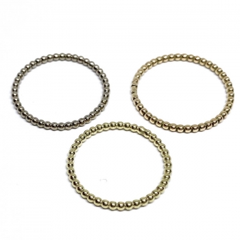 Kügelchenring aus Gold